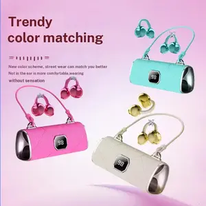 Bluetooth 6.0 Earphones High Fidelity Wireless Earphones, LED HD Display, HiFi Sound, | Suitable for Daily Office, Sports, Study and Audio Calls | Stylish & Personalized Handbag Light‑Luxury Leather Texture Bluetooth Earbuds, Perfect Gift for Girlfriend,