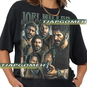 [Sale off up to 25%] Joel Miller The Last Of Us Vintage T-Shirt, Gift For Woman and Man Unisex T-Shirt