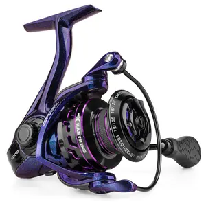 KastKing Royale Legend Pro Spinning Fishing Reel, Lightweight Yet Powerful, Digi-Cut Aluminum Gear, Aerodynamic Reel Rotor, 6.2:1 Gear Ratio, 25LBs Max Drag, TPE Handle Knobs, Unique Celestial Color