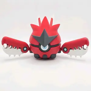 Mega Scizor Pokeball Custom Decorative Piece