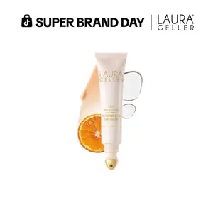 Laura Geller Line Smoother Targeted Fine Line Filler with Vitamin C & Niacinamide for Smooth Base & Brightened Skin