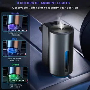 ATZOEA 2026 New Year Gift Christmas Gift Smart Car Air Freshener Oil Diffuser for Car Adjustable Car Aroma Diffuser with Three Levels
