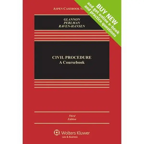 USED-Civil Procedure: A Coursebook by Glannon, Joseph W. (Hardcover)