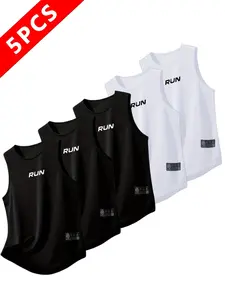 Men's Moisture-Wicking Quick-Dry Sports Tank Tops, Sleeveless Gym Vest, Workout Vest, Breathable Comfort for Running Basketball, Summer Fit