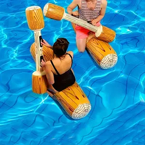 Two-piece summer inflatable popsicles (one for sitting and one for standing)-ideal for water games, pool parties and beach entertainment, and a must-have item for parties.
