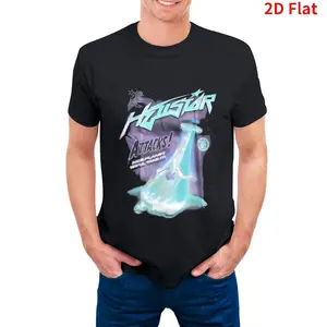 Hellstar Graphic Print-Shirt Men& Women- Soft, Comfortable Casual Crew Neck Tee with ATTACKS Design, Short Sleeve, Black Men Graphic Tshirt Casual Short Sleeve Tee Man Male Summer Hawaiian Hunting Hom