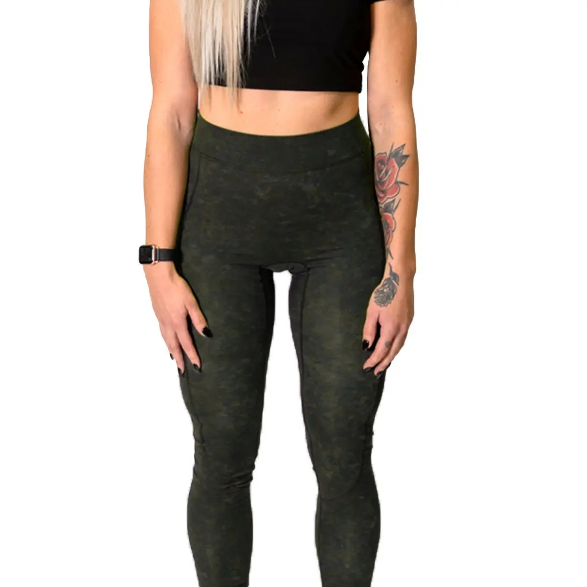 Stone Wash Leggings