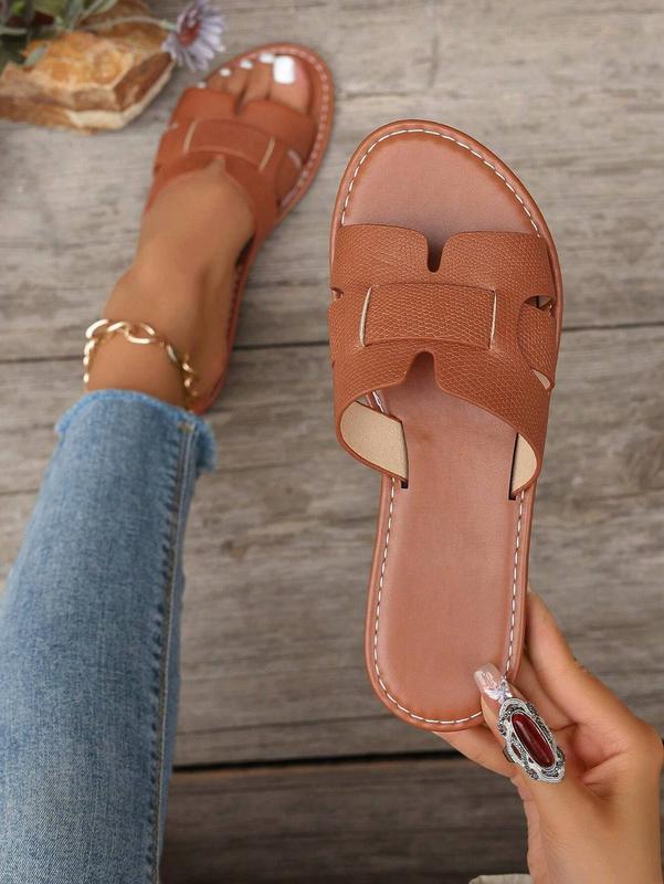 Women’s Woven Roman Sandals – Bohemian Flat Beach Shoes for Summer, Casual Comfort with Thick Sole