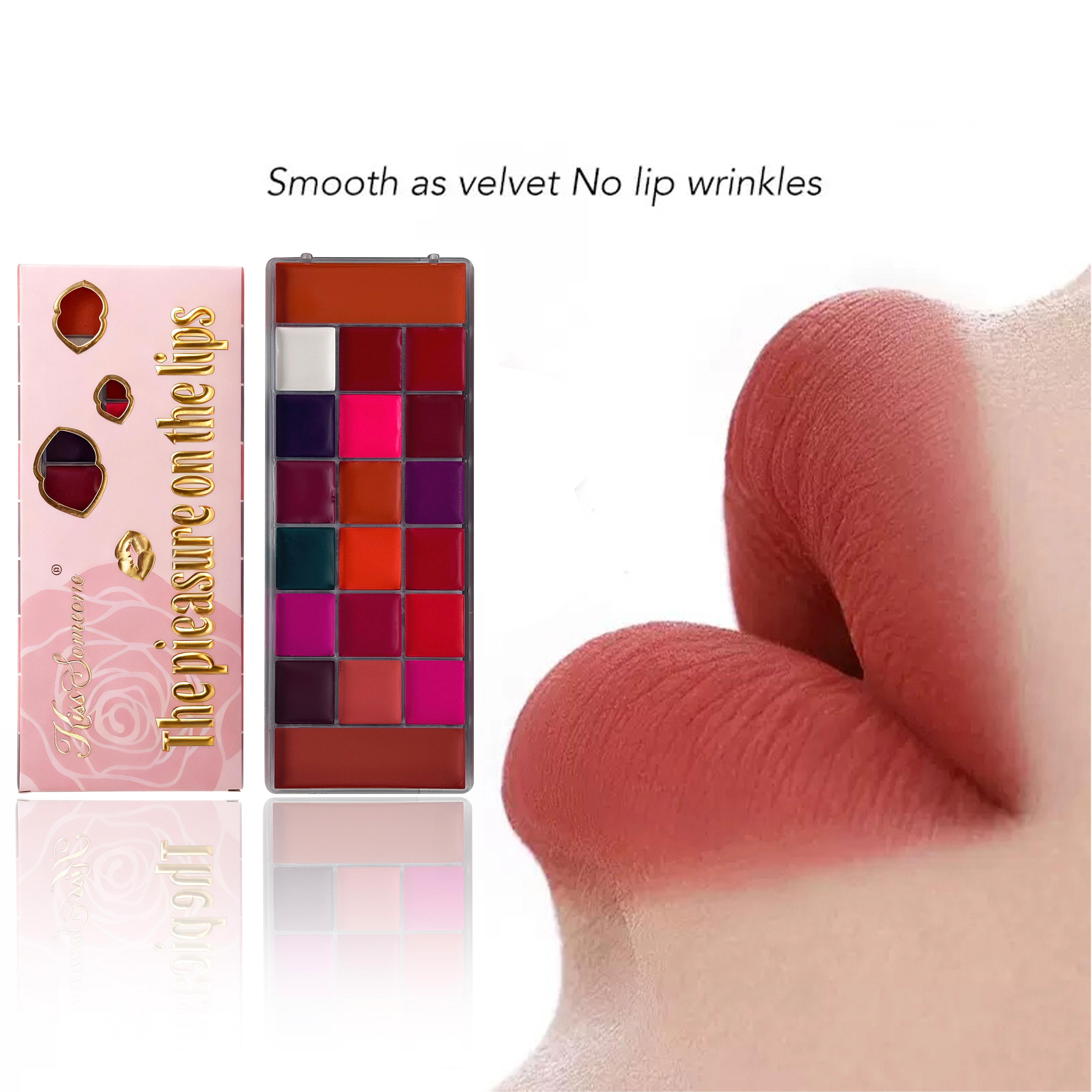 Multicolors Lip Palette Cream Lipstick Set – Blendable Matte & Glossy Lip Colors, Finger Makeup Lip Tint, Custom Shade Mixing, Long Lasting Moisturizing Smudge Proof Lip & Cheek Kit for Makeup Artists & Beginners Multicolors Lip Palette Cream Lipstick Set – Blendable Matte & Glossy Lip Colors, Finger Makeup Lip Tint, Custom Shade Mixing, Long Lasting Moisturizing Smudge Proof Lip & Cheek Kit for Makeup Artists & Beginners