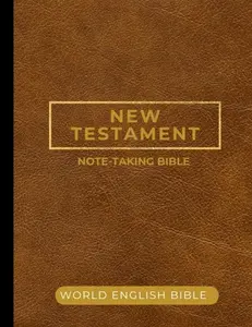 New Testament Note Taking Bible (Brown Edition)