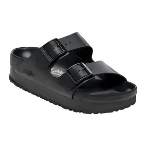 Birkenstock Arizona Pap Flex Platform Black  1026918 Women's