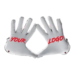 Custom/ Ultra Grip Football Premium Gloves Sports Gear