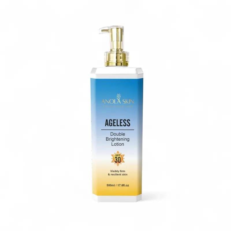 Anola Skin Ageless Double Brightening Body Lotion SPF 30 - 500ml for Visibly Firm & Resilient Skin