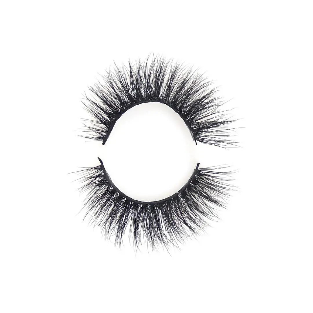 Scratchedbykat Glamorous Style 3D Mink Eyelash 16-17mm Premium Lashes for Makeup Cosmetic Enhancements