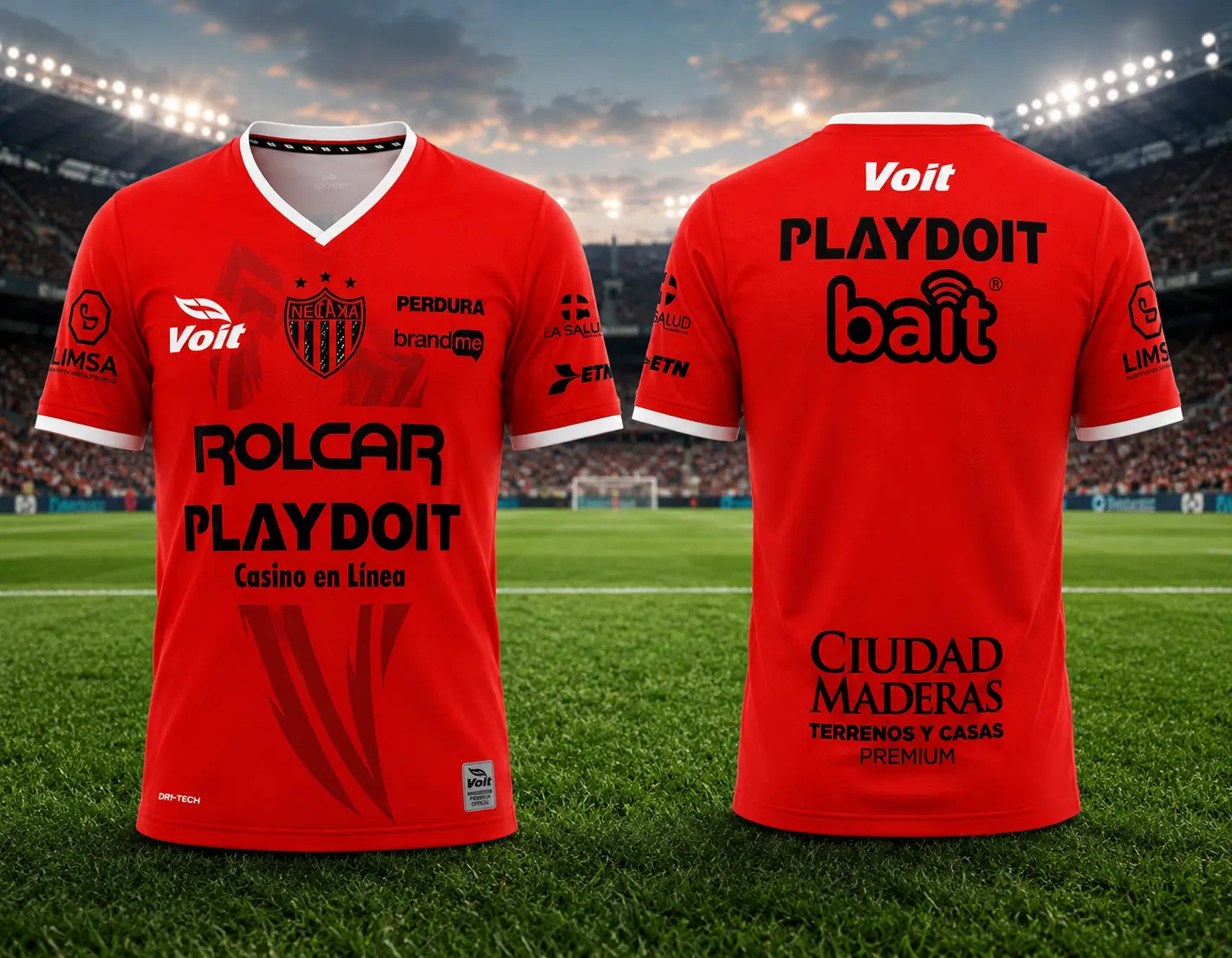 Authentic Necaxa 2026/27 away football jersey for men and women.