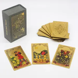 Gold Foil Tarot Deck