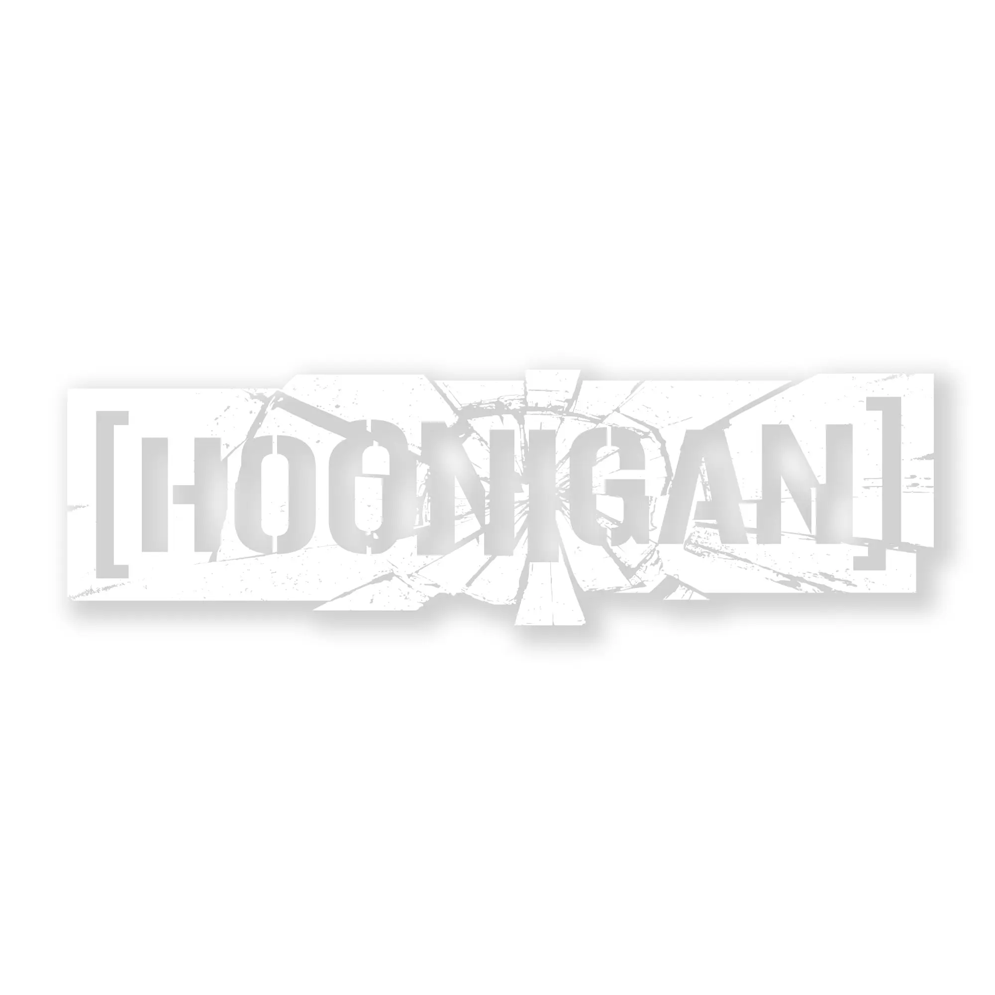 Hoonigan SHATTERED CENSOR BAR Sticker (8")