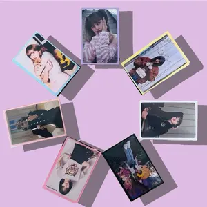 Kpop Photocard Premium Sleeves | All Color 100 Microns 61 x 91 mm Kpop photocards Colored Protector | Acid-Free 50 PCs