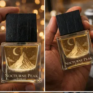Komorebi Parfums - Nocturne Peak Extrait - 30ml - Elegant Perfumes with Moonlit Horizon Design