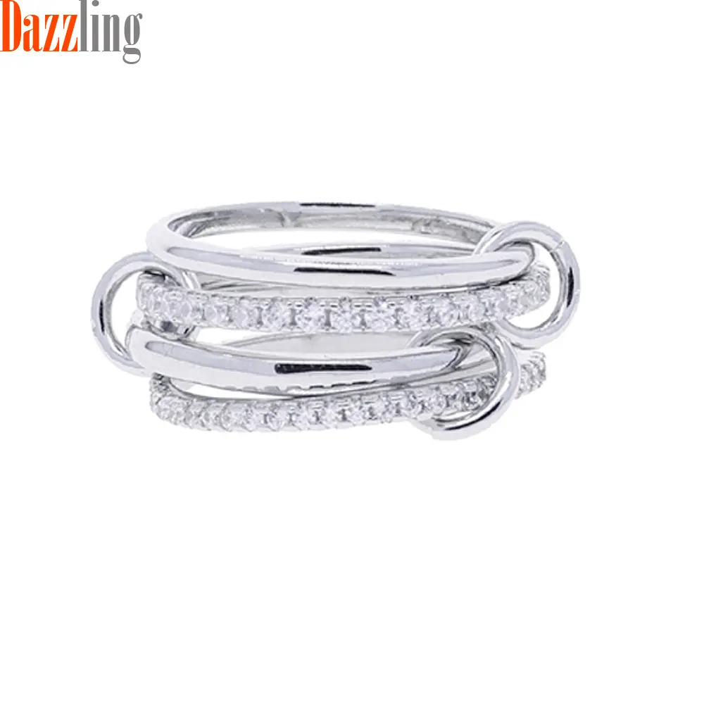 Silver 4 ring
