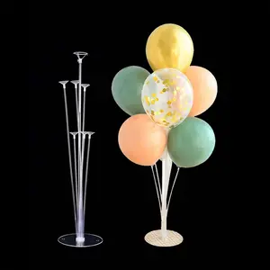 4pcs Table Balloon Stand Decorations, Home Room Scene Accessories, Wedding Engagement Party Supplies, Graduation Anniversary Birthday Festival