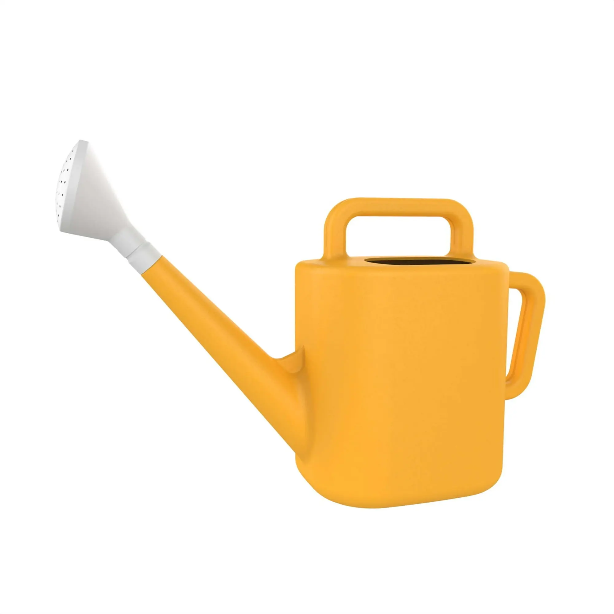 2 gal. Resin Watering Can, Daisy Yellow