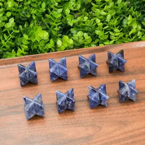 Natural Blue Aventurine Kaba Pendant Healing Crystal Jewelry Regular price$6.99 USD