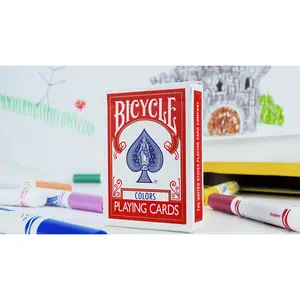 Bicycle Colors by Jordan Victoria (Red deck + 11 routines)
