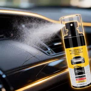 Car Plastic Refurbishing Spray - Car Interior Plastic Coating Refurbishing, Polishing, Maintenance and Coating Spray