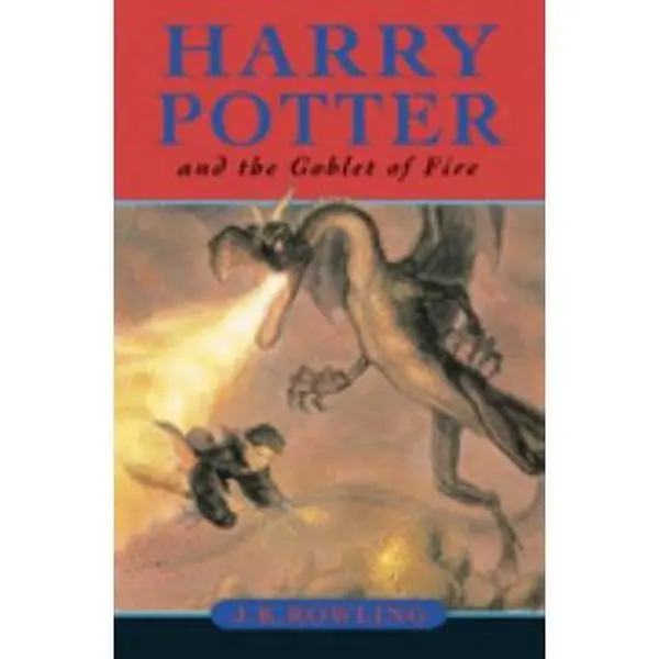 USED Book - Harry Potter and the Goblet of Fire by J.K. Rowling (Hardcover) - english