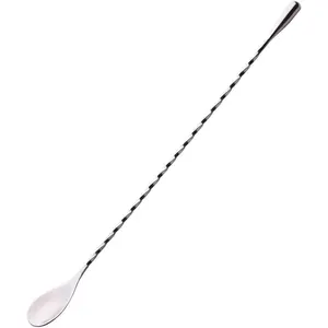 12 Inches Stainless Steel Bar Spoon, Bartender  Shaker  Mixing Spoon,Spiral