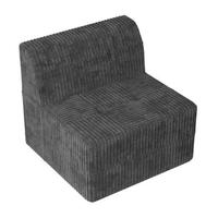 Single seat sofa--grey