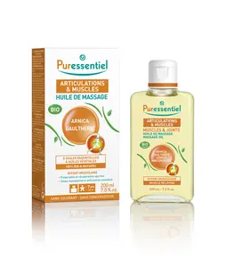 Muscle Relaxing Organic Massage Oil - Arnica and Wintergreen by Puressentiel for Unisex - 3.5 oz Oil