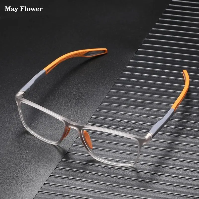 Men's Unisex Full-Rim Sport Eyeglasses - Prescription-Ready Anti-Blue Light Frames with Blue Light Blocking Lenses for Adults, Light Filtering Frames
