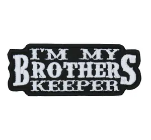 I'm My Brothers Keeper embroidered patch