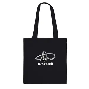 Premium Tote Bag Black by Deveondi