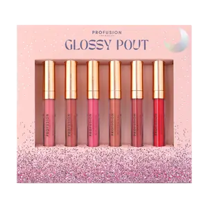 Glossy Pout 6 PC Lip Gloss Set