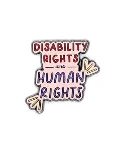 Disability Rights Are Human Rights Pin