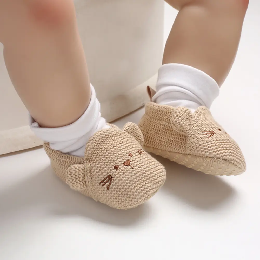 Newborn Infant Baby Cute Shoes, Casual Boys Girls Printing Anti-Slip Flat Shoes for 0-18 Months