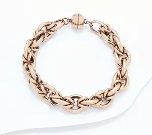 David Markstein Bronze Debut Status Byzantine Bracelet