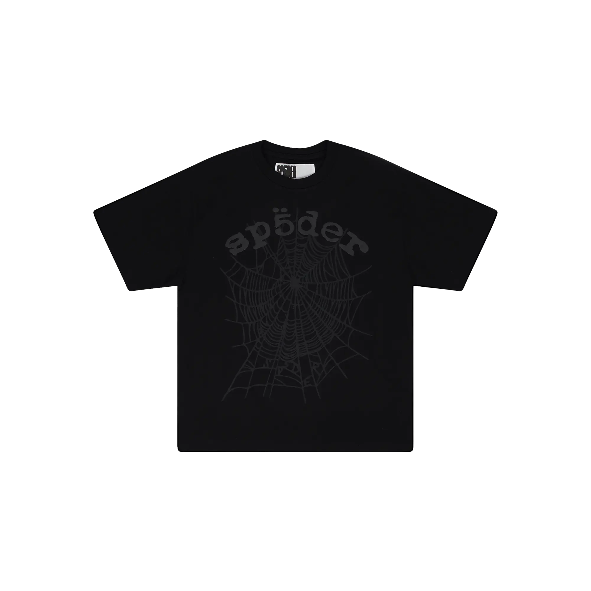 Black Phantom OG Web T-Shirt "Black" SP5der448