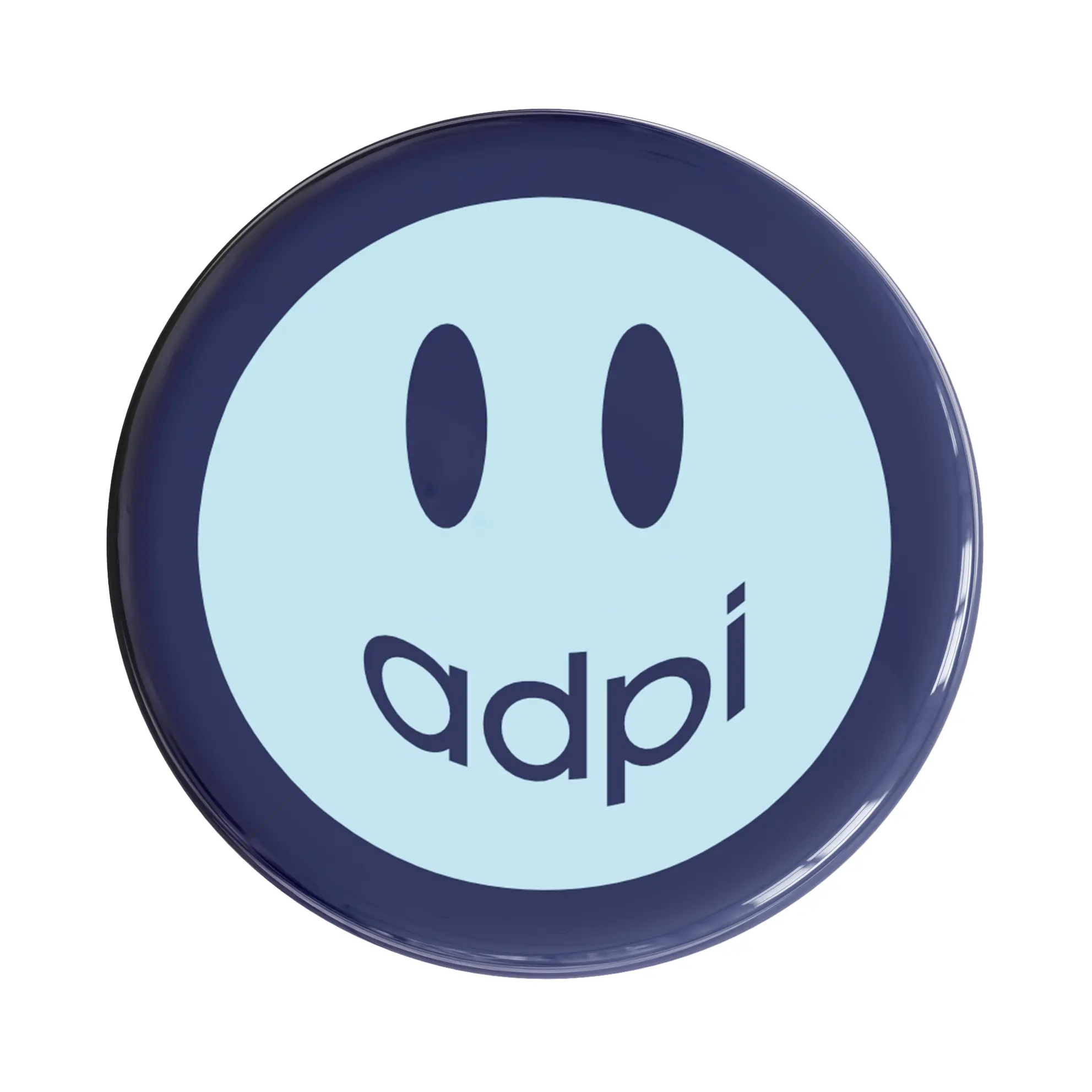 Alpha Delta Pi Smile Sorority Button
