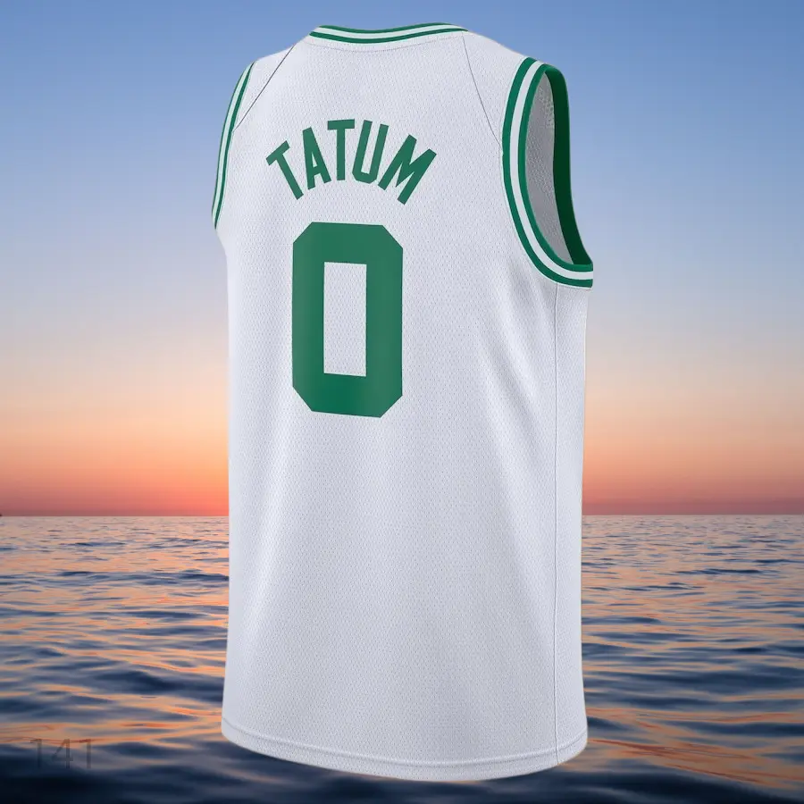 Jayson Tatum Men's Classic-Design Sleeveless stitched Basketball Jerseys white shirt 2025