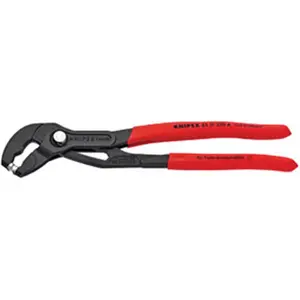 Knipex Chrome Vanadium 10-in Universal Hose Clamp Pliers (Hand Tools, Hardware) with Box Joint, Universal Grip, 9-0.75" Size, Pack of 6 for Hose Clamping, Fishing