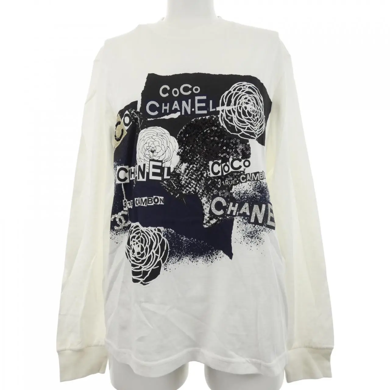 Pre-owned CHANEL Cotton Small Leather Goods T Shirt