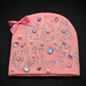 Pink Stardust Beanie