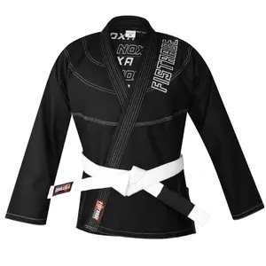 FISTRAGE Jiu Jitsu Gi Patch BJJ Brazilian Suite for Men & Women MMA Uniform with Belt