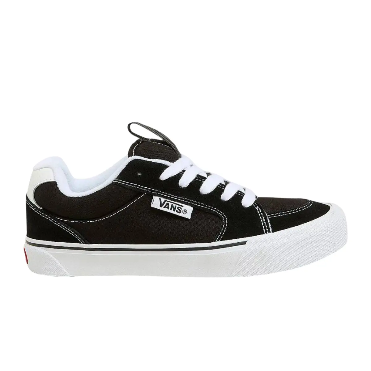 Vans Chukka Push LS Black White Men's Fashion Shoes New