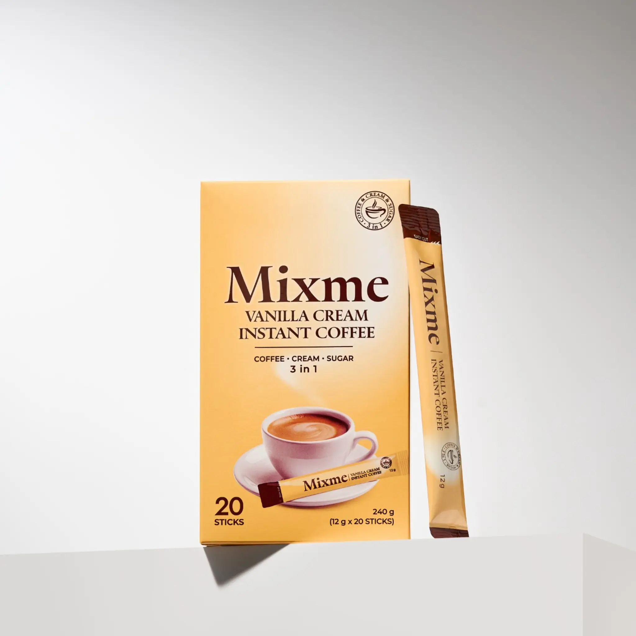 Mixme - Korean Instant Coffee - Vanilla Cream 3pk (60 sticks)