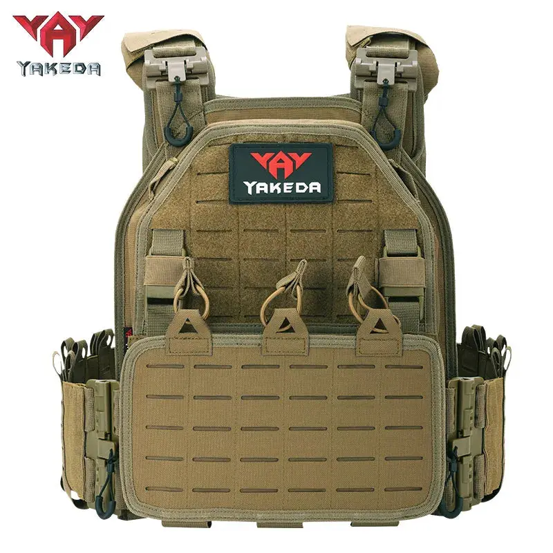 YAKEDA VT-6094A 1000D Nylon Tactical Vest - MOLLE-Compatible